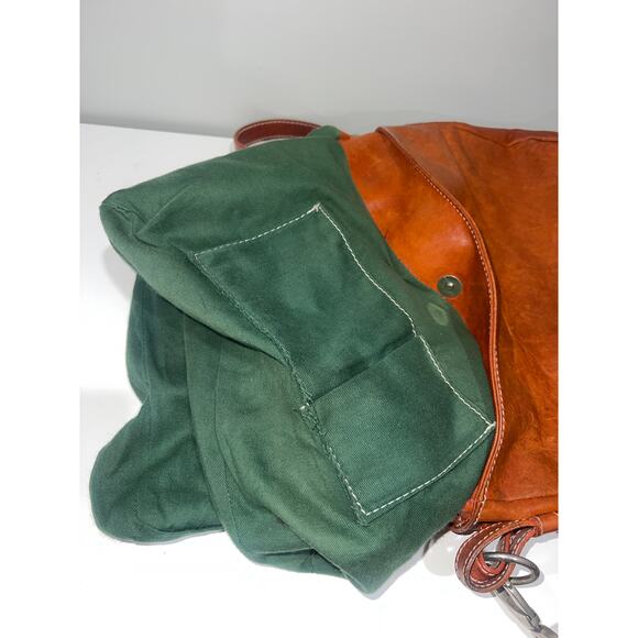 Conte Di Cavour Italy Brown Leather
Shoulder Bag - Picture 5 of 14